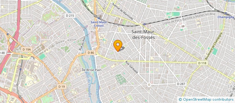 localisation de l'entreprise SYND COPROP 31 RUE DU CHEMIN VERT à SAINT-MAUR-DES-FOSSES