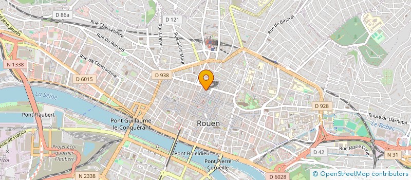 localisation de l'entreprise SYND COPROP 33-39 ALLEE E. DELACROIX à ROUEN