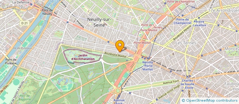 localisation de l'entreprise SYND COPROP 33 RUE CHARLES LAFFITTE à NEUILLY-SUR-SEINE