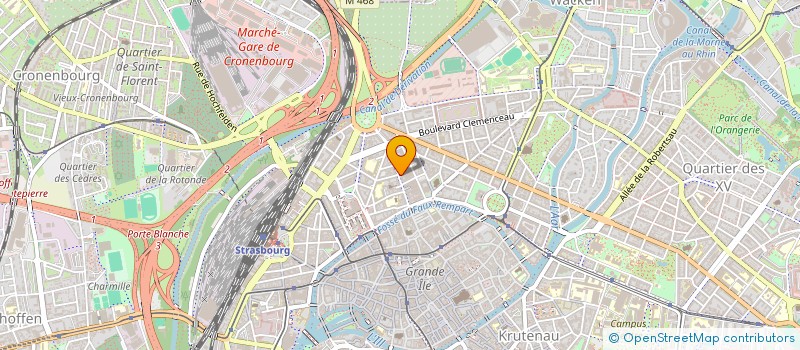 localisation de l'entreprise SYND COPROP 34 RUE DU FAUBOURG DE PIERRE à STRASBOURG