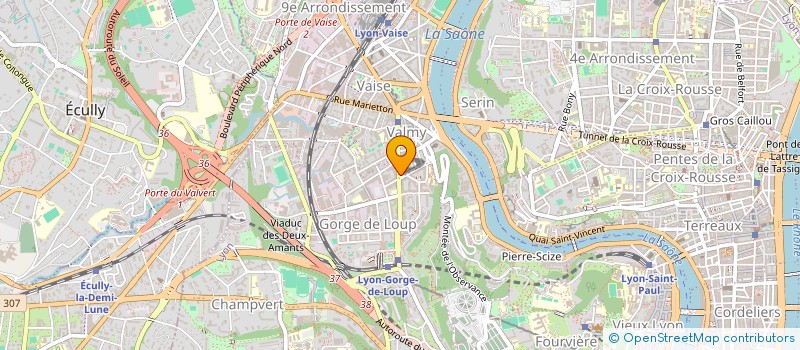 localisation de l'entreprise SYND COPROP 35 RUE M BERTHET  LYON