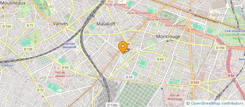 localisation de l'entreprise SYND COPROP 37 AV DE LA MARNE  MONTROUGE