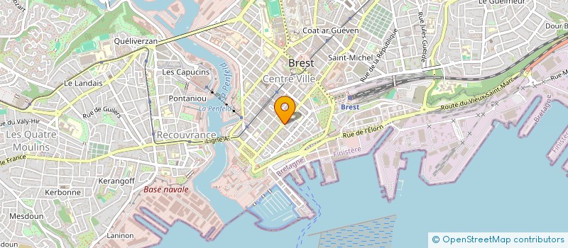 localisation de l'entreprise SYND COPROP 37 R DU CHATEAU à BREST