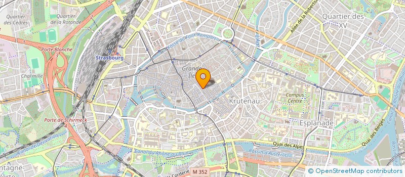 localisation de l'entreprise SYND COPROP 37 RUE DU VIEIL HOPITAL à STRASBOURG