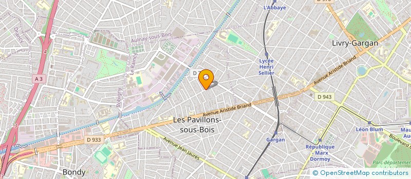 localisation de l'entreprise SYND COPROP à LES PAVILLONS-SOUS-BOIS