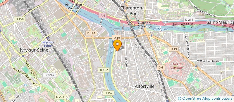 localisation de l'entreprise SYND COPROP 39 RUE DE CHARENTON  ALFORTVILLE