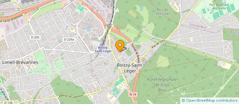 localisation de l'entreprise SYND COPROP 4 BIS 4 TER R DE LA FONTAINE à BOISSY-SAINT-LEGER