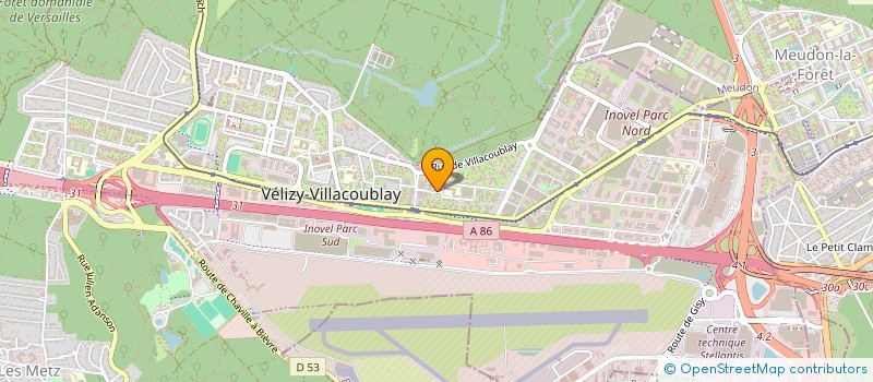 localisation de l'entreprise SYND COPROP 4 PL LOUVOIS  VELIZY-VILLACOUBLAY