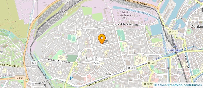 localisation de l'entreprise SYND COPROP 4 RUE DE LA PAIX à DUNKERQUE