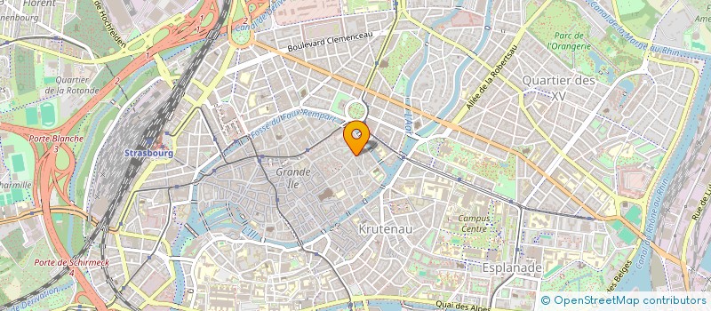 localisation de l'entreprise SYND COPROP 4 RUE DU PARCHEMIN à STRASBOURG