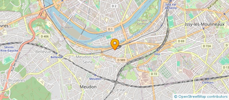 localisation de l'entreprise SYND COPROP 40 BIS RUE MARCEL MIQUEL à ISSY-LES-MOULINEAUX