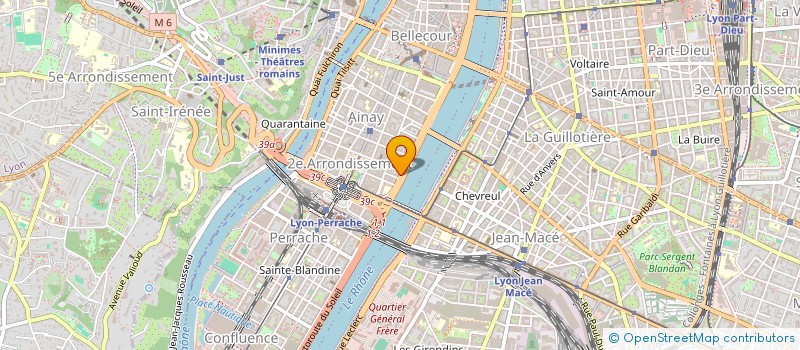 localisation de l'entreprise SYND COPROP 42.42BIS QUAI GAILLETON  LYON