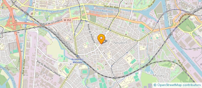 localisation de l'entreprise SYND COPROP 45 RUE DE RATHSAMHAUSEN à STRASBOURG