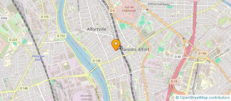 localisation de l'entreprise SYND COPROP 47 RUE DES CAMELIAS  ALFORTVILLE