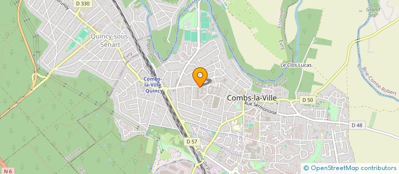 localisation de l'entreprise SYND COPROP 5 AV REPUBLIQUE  COMBS-LA-VILLE