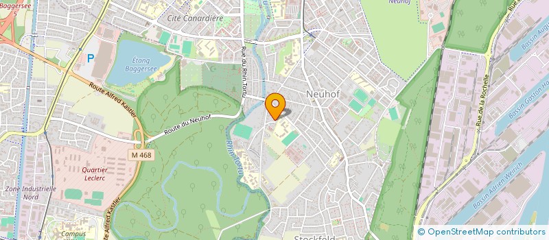 localisation de l'entreprise SYND COPROP 5 IMPASSE DE LA GANZAU à STRASBOURG