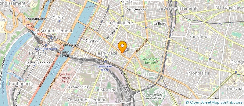 localisation de l'entreprise SYND COPROP 5 R BRIGADIER VOITURET  LYON