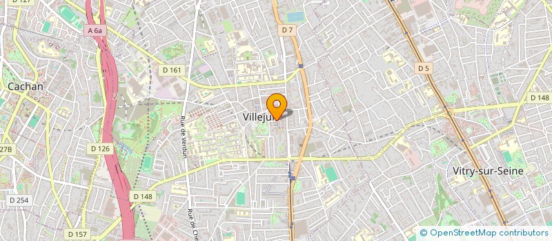 localisation de l'entreprise SYND COPROP 5 RUELLE AUX PUITS à VILLEJUIF