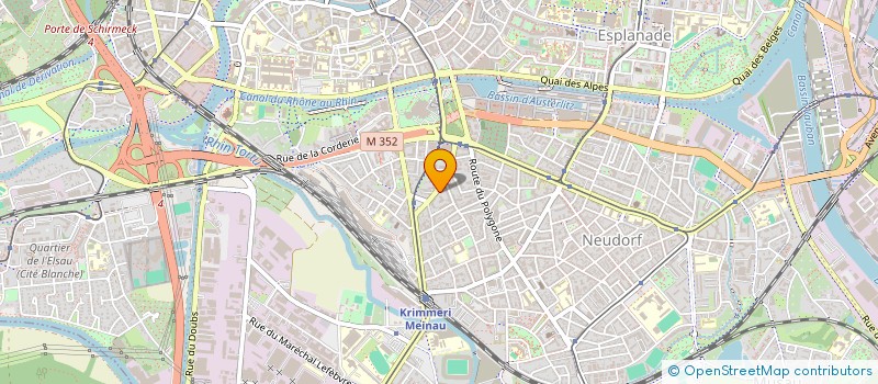 localisation de l'entreprise SYND COPROP 59 RTE DE COLMAR à STRASBOURG