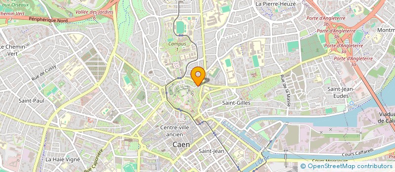 localisation de l'entreprise SYND COPROP 6-8 R DES FOSSES DU CHATEAU à CAEN