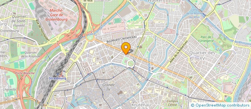 localisation de l'entreprise SYND COPROP 6 R DU GAL FRERE à STRASBOURG