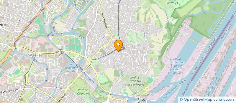 localisation de l'entreprise SYND COPROP 66 RUE DE LA TANCHE à STRASBOURG