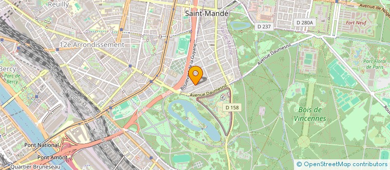 localisation de l'entreprise SYND COPROP 69 AV SAINTE MARIE à SAINT-MANDE