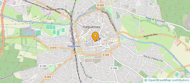 localisation de l'entreprise SYND COPROP 7 RUE DES FRANCISCAINS  HAGUENAU