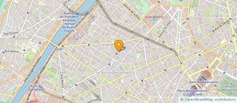 localisation de l'entreprise SYND COPROP 71 RUE DU COMMERCE  PARIS