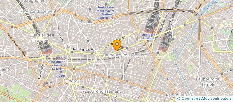 localisation de l'entreprise SYND.COPROP 79 RUE LA FAYETTE  PARIS