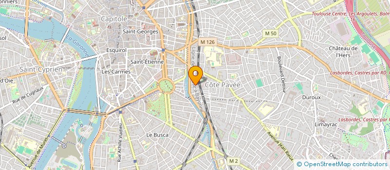 localisation de l'entreprise SYND COPROP 8 TER R BERNARD MULE à TOULOUSE