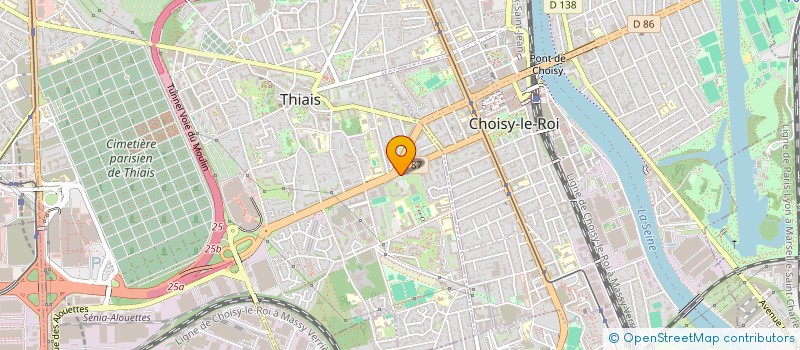 localisation de l'entreprise SYND COPROP 81 AV VERSAILLES à THIAIS