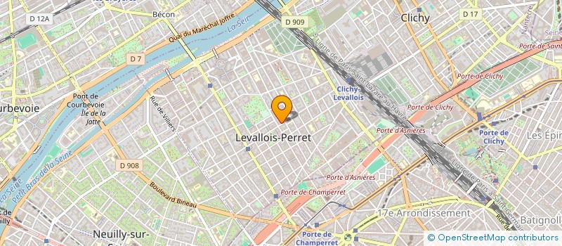 localisation de l'entreprise SYND COPROP 85 RUE VOLTAIRE à LEVALLOIS-PERRET