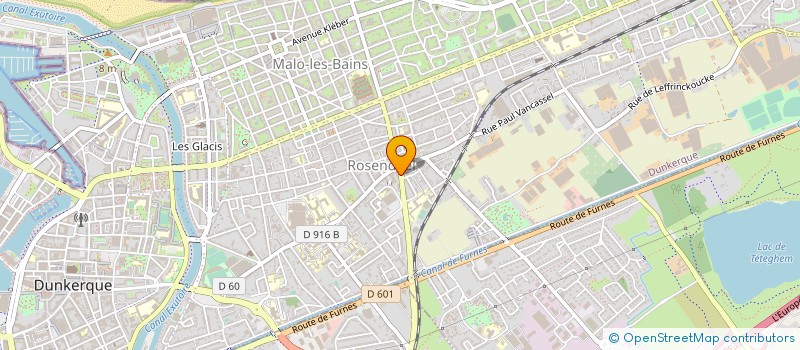 localisation de l'entreprise SYND COPROP 87 AV DES MARECHAUX à DUNKERQUE