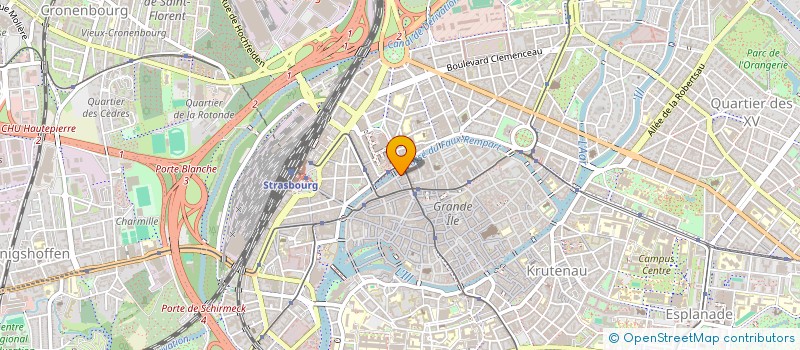 localisation de l'entreprise SYND COPROP 9 QUAI DE PARIS à STRASBOURG