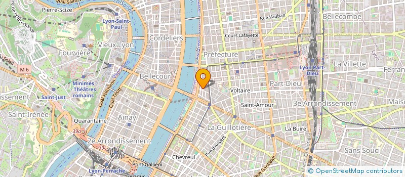 localisation de l'entreprise SYND COPROP  LYON