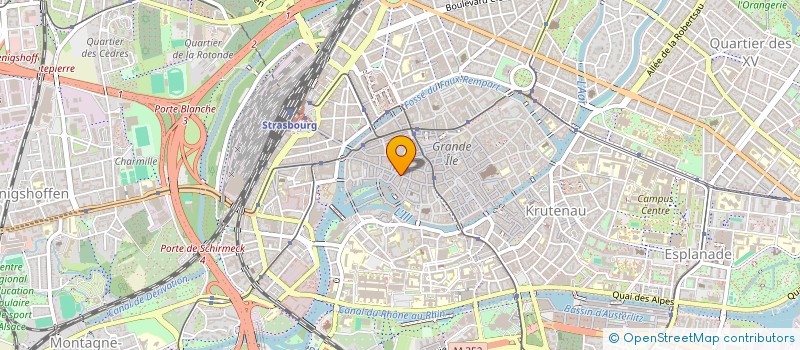 localisation de l'entreprise SYND COPROP 98 GRAND RUE à STRASBOURG