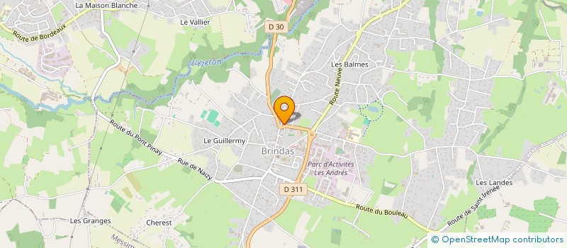 localisation de l'entreprise SYND COPROP ALPES 2  BRINDAS