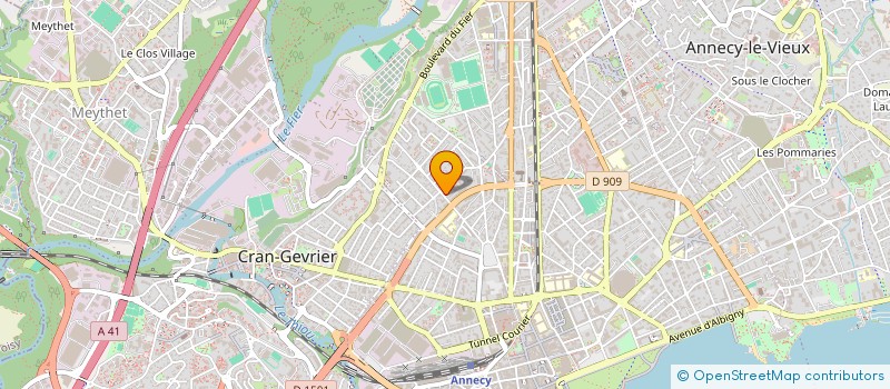 localisation de l'entreprise SYND COPROP AVENUE DES ROMAINS  ANNECY