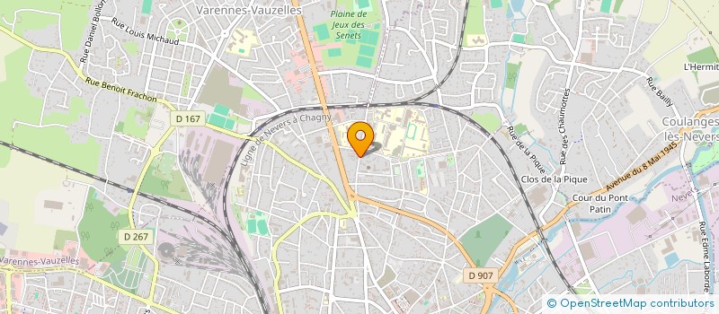 localisation de l'entreprise SYND COPROP BANLAY à NEVERS