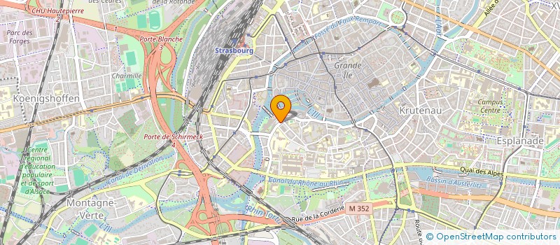 localisation de l'entreprise SYND COPROP BELLES RIVES à STRASBOURG