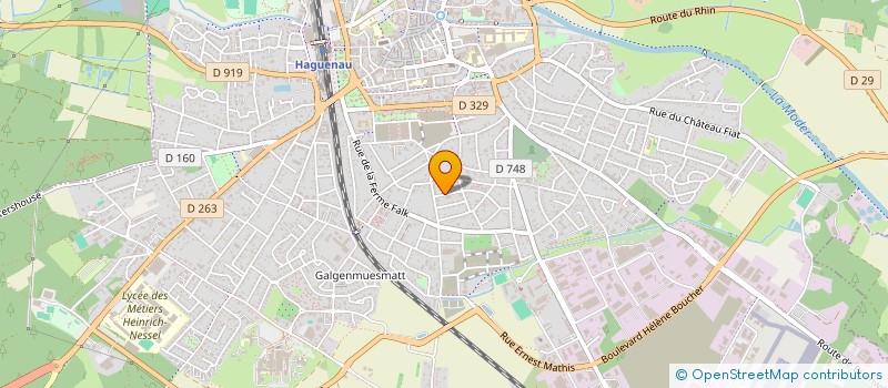 localisation de l'entreprise SYND COPROP BILDSTOECKEL B  HAGUENAU