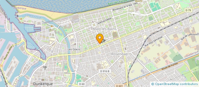 localisation de l'entreprise SYND COPROP CENTRAL SQUARE à DUNKERQUE