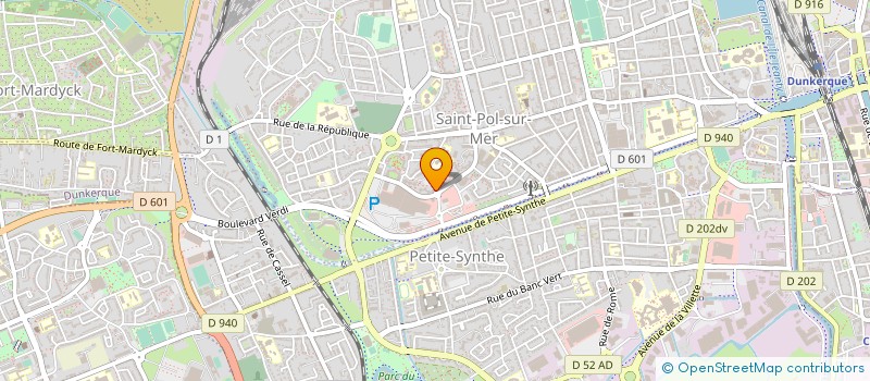 localisation de l'entreprise SYND COPROP CTRE COMMERC ST POL JARDINS à DUNKERQUE