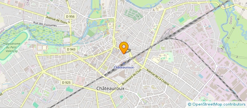 localisation de l'entreprise SYND COPROP DE LA RESIDENCE RICHELIEU à CHATEAUROUX