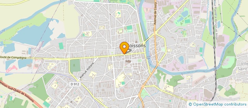 localisation de l'entreprise SYND COPROP DU 1 RUE DES CORDELIERS à SOISSONS