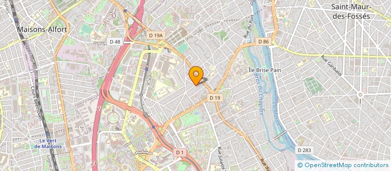 localisation de l'entreprise SYND COPROP DU 11 RUE JEAN JAURES  CRETEIL