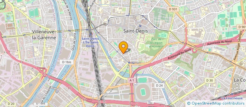 localisation de l'entreprise SYND COPROP DU 11 RUE RIANT à SAINT-DENIS