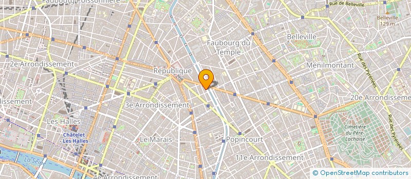 localisation de l'entreprise SYND COPROP DU 125 BD RICHARD LENOIR  PARIS