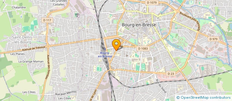 localisation de l'entreprise SYND COPROP DU 16 AV JAURES à BOURG-EN-BRESSE